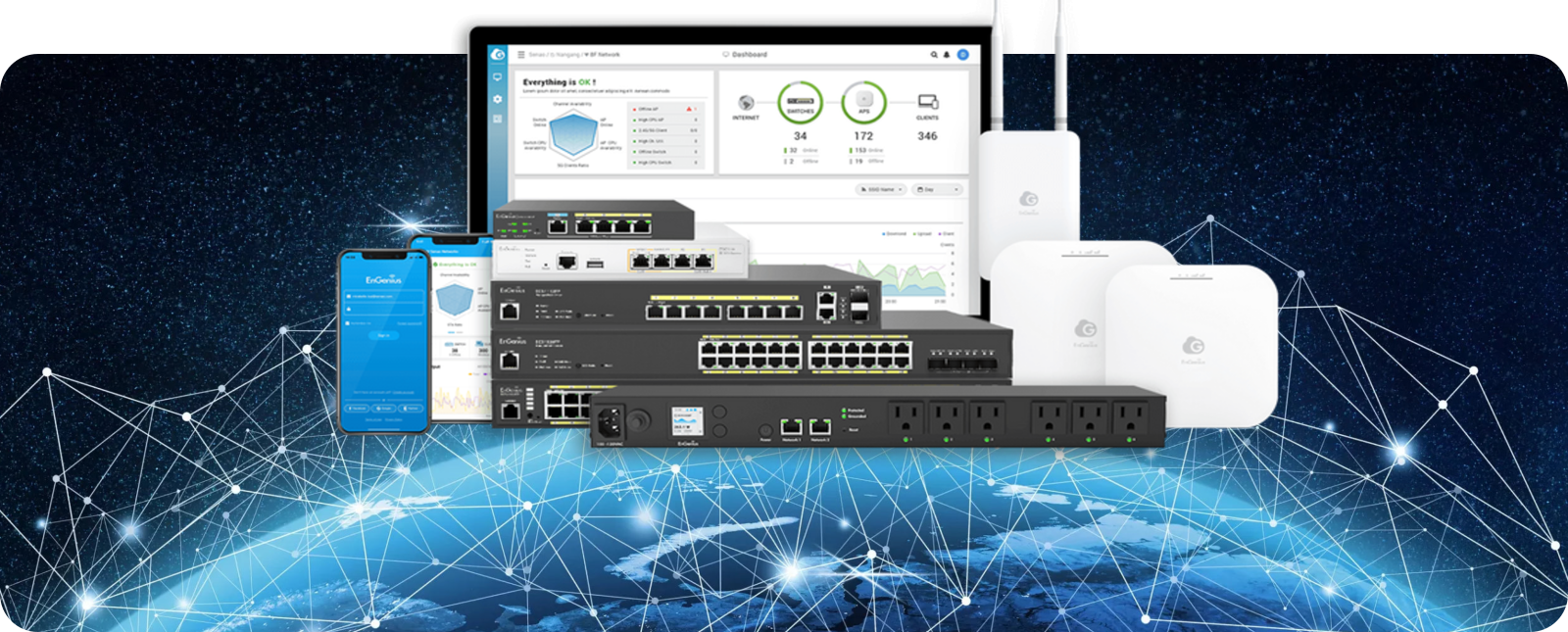 Soluções em conectividade: Switch comercial